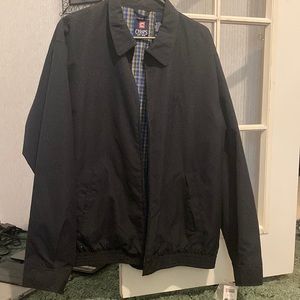 MENS large navy blue Chaps jacket